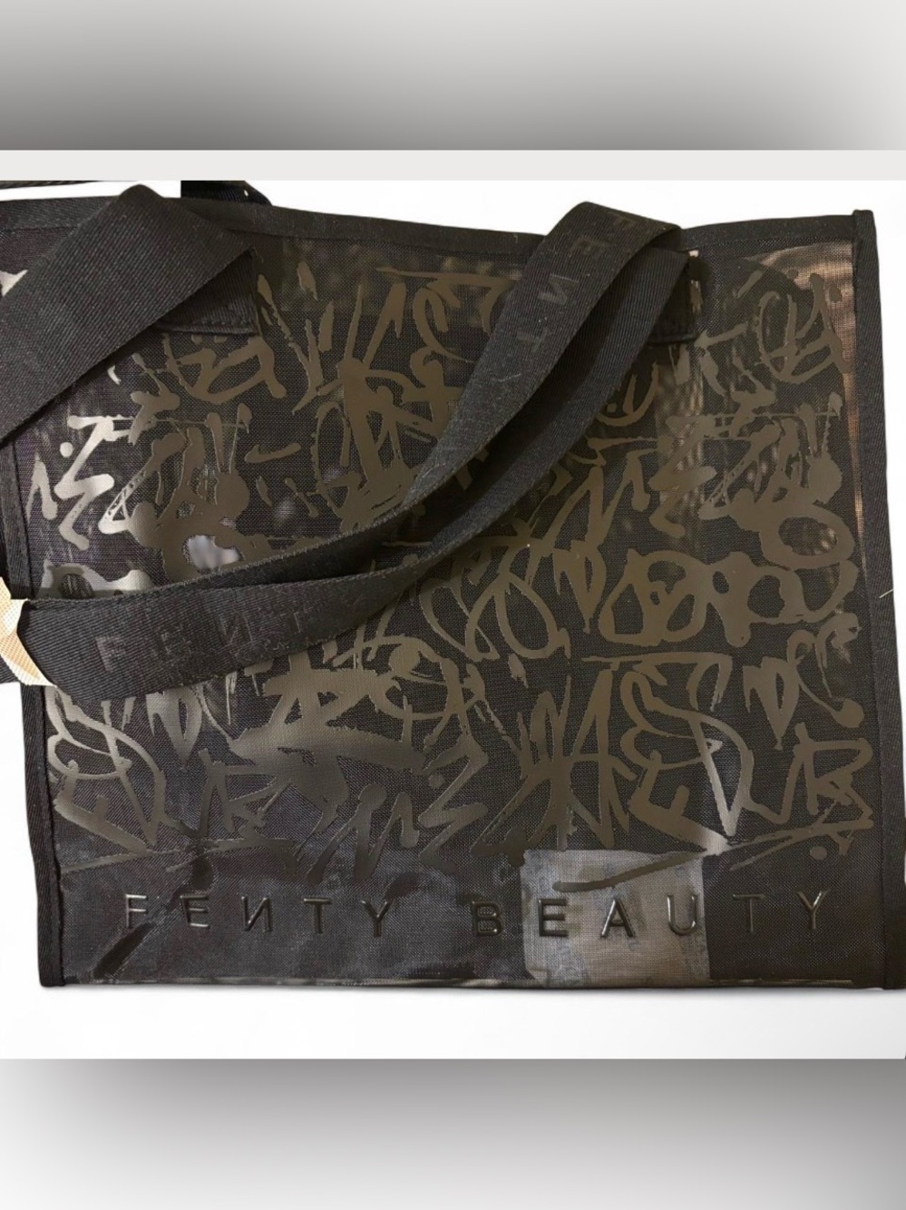 FENTY BEAUTY Black Tote Medium